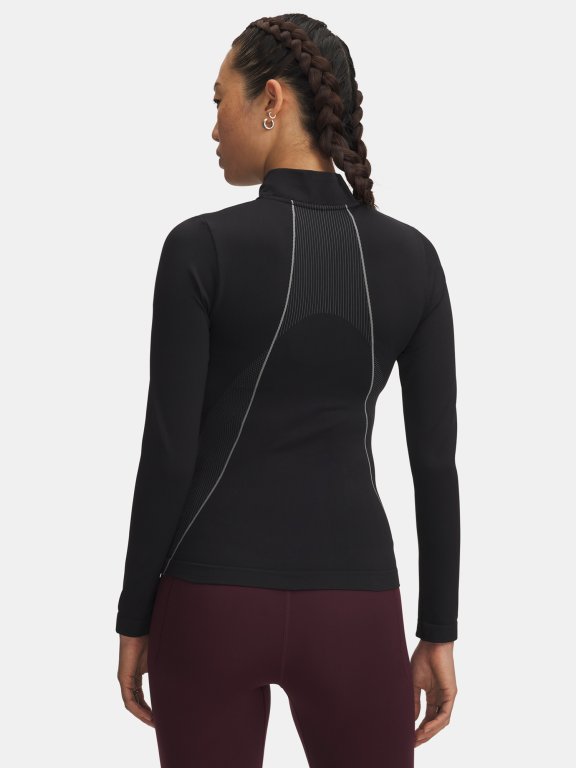 Футболка Under Armour Vanish Seamless 1/4 Zip Wmn Black
