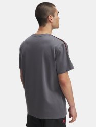 Футболка Under Armour Icon Hwt Tee Taping Man Grey сіра