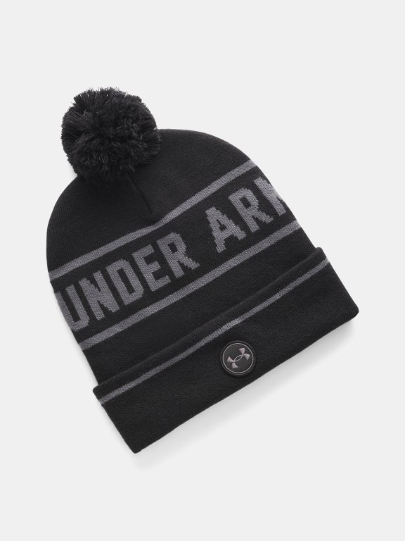 Шапка Under Armour Drive Pom Beanie Man Black