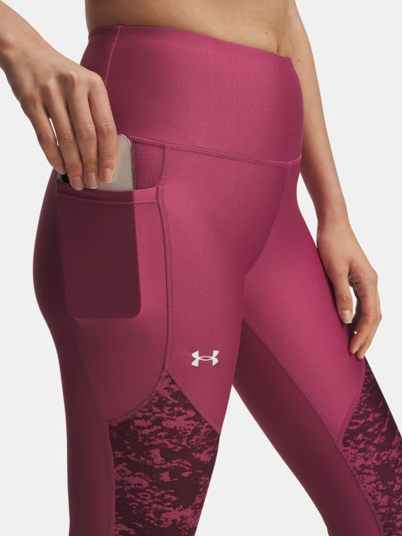 Легінси Under Armour Tech Print Panel Ankle Legs Wmn Red