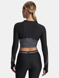 Футболка Under Armour Hg Rib 1/4 Zip Wmn Black