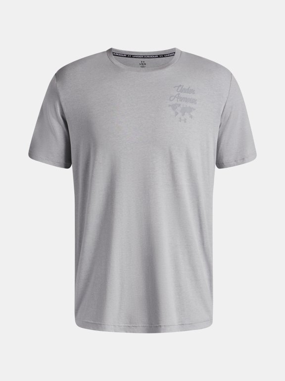 Футболка Under Armour 60/40S Sports Wm SS сіра