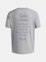Футболка Under Armour 60/40S Sports Wm SS сіра