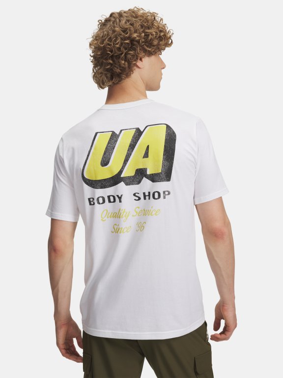 Футболка Under Armour 60/40S Body Shop SS Man White