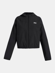 Bunda Under Armour Rival Woven HD Jacket Jr Black