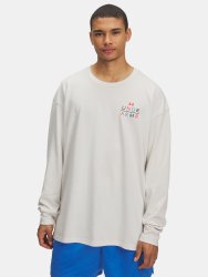 Футболка Under Armour Hwt Modern Sport Os LS біла