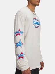 Футболка Under Armour 60/40S Stacked Stars LS коричнева