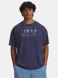 Футболка Under Armour Hwt Athletes Os SS Man Blue