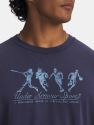 Футболка Under Armour Hwt Athletes Os SS Man Blue