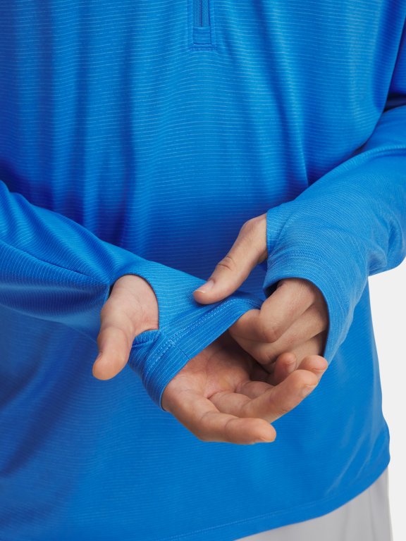 Футболка Under Armour Launch 1/4 Zip синя