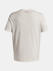 Футболка Under Armour College Crest Logo SS Man коричнева