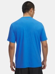 Футболка Under Armour College Crest Logo SS Man Blue