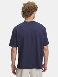 Футболка Under Armour Hwt Woven Label SS Man Blue
