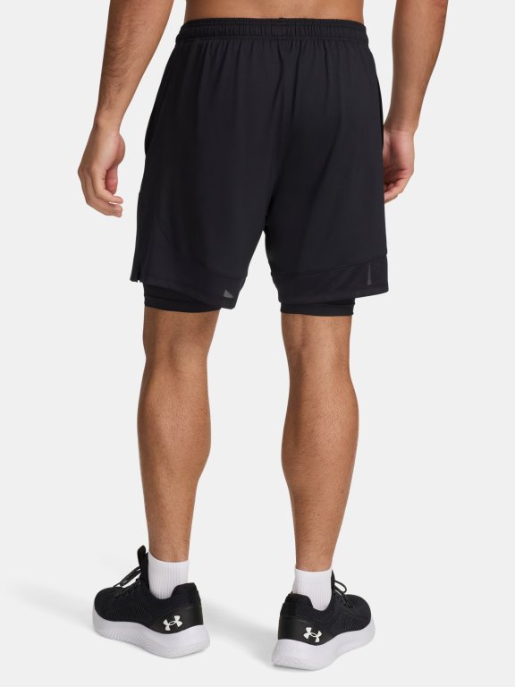 Шорти Under Armour Tech Vent 2In1 Short Man Black