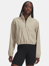 Bunda Under Armour Unstoppable Wvn Pullover Wmn Brown