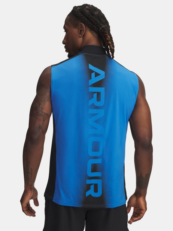 Майка Under Armour Hg Wordmark Sl Man Blue
