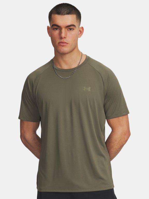 Футболка Under Armour Tech 2.0 SS Tee Man Green