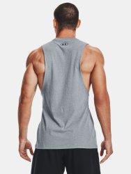 Майка Under Armour Left Chest Cut Off Tank Man - сіра