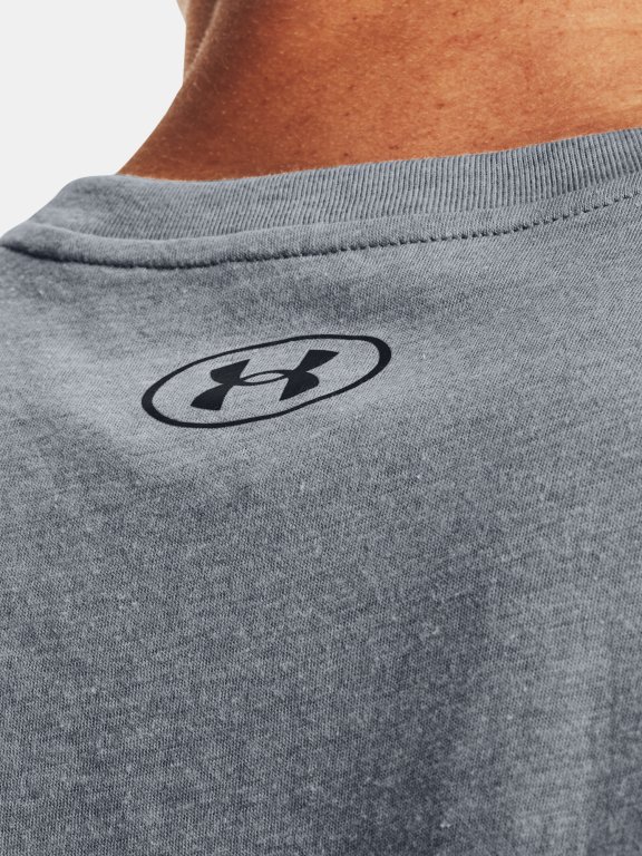 Майка Under Armour Left Chest Cut Off Tank Man - сіра