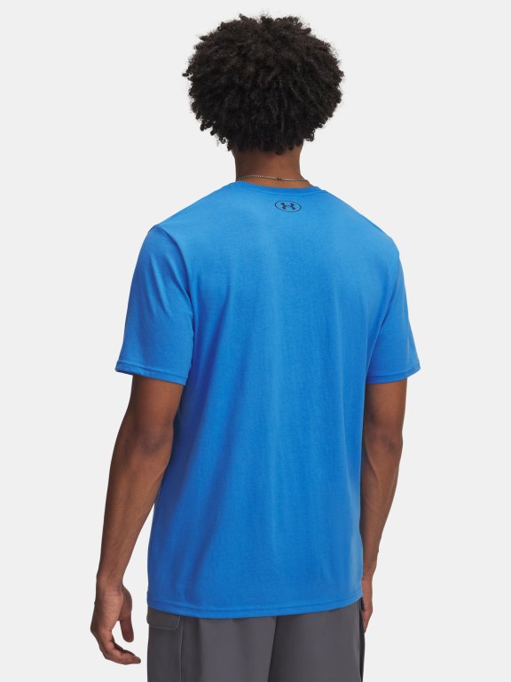 Футболка Under Armour Team Issue Wordmark SS Man Blue