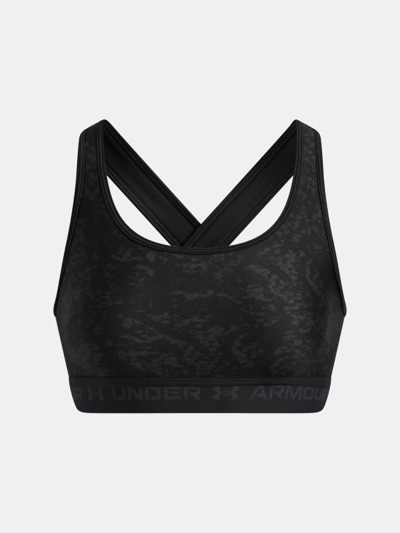 Бюстгальтер Under Armour Crossback Mid Print Wmn Black