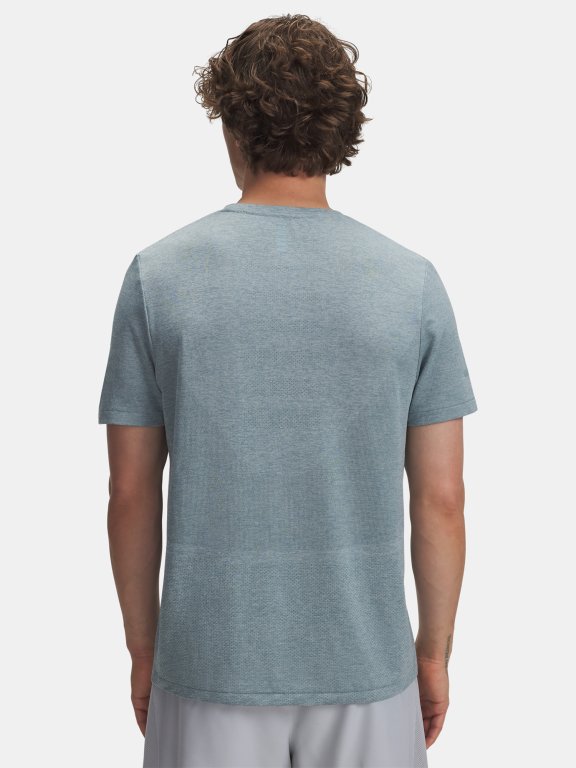 Футболка Under Armour Seamless Stride SS Man Green