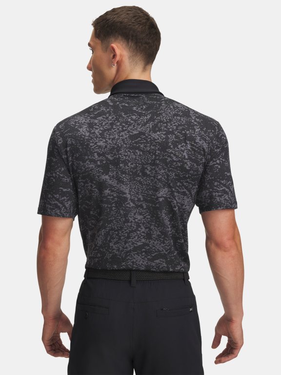 Футболка Under Armour Playoff 3.0 Printed Polo Man Black