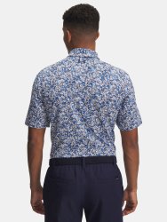 Футболка Under Armour Playoff 3.0 Printed Polo Man Blue