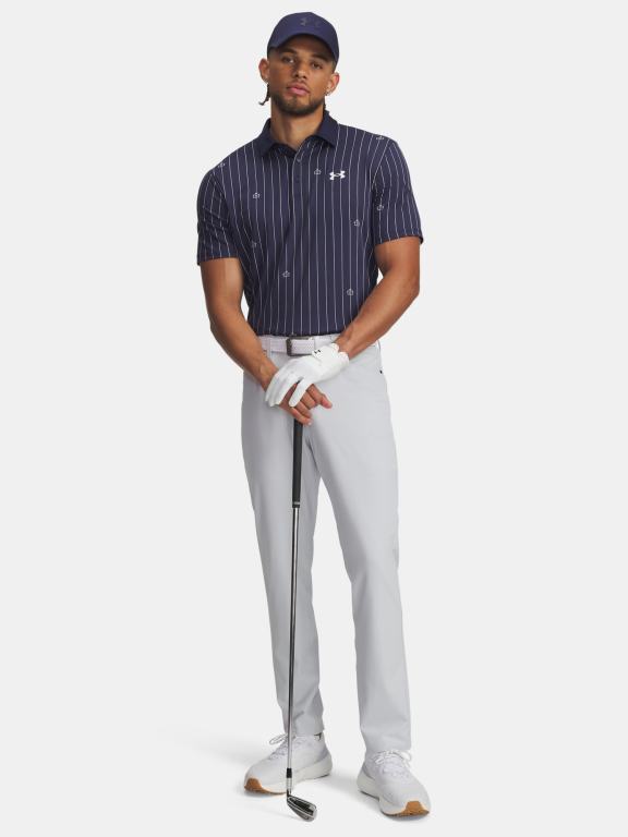 Футболка Under Armour Playoff 3.0 Printed Polo Man Blue