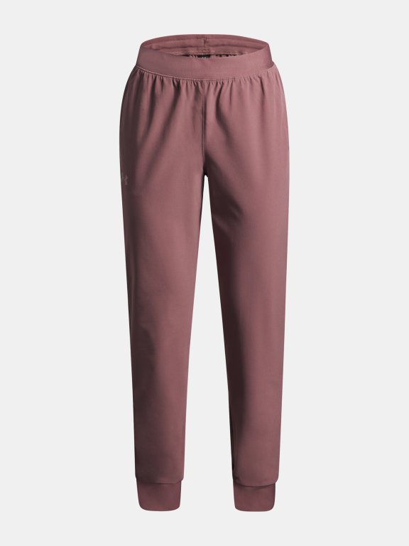 Tepláky Under Armour Rival Woven Jogger Jr Brown