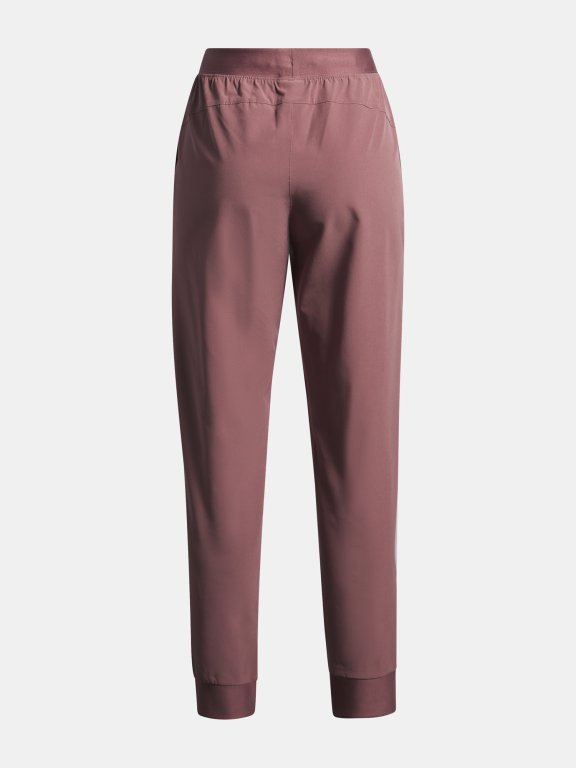 Tepláky Under Armour Rival Woven Jogger Jr Brown