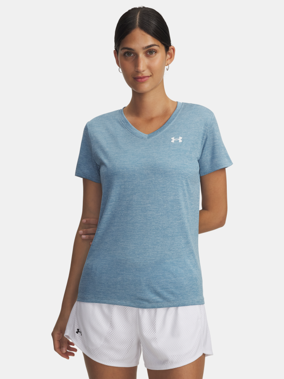 Футболка Under Armour Tech SSv- Twist Wmn Blue