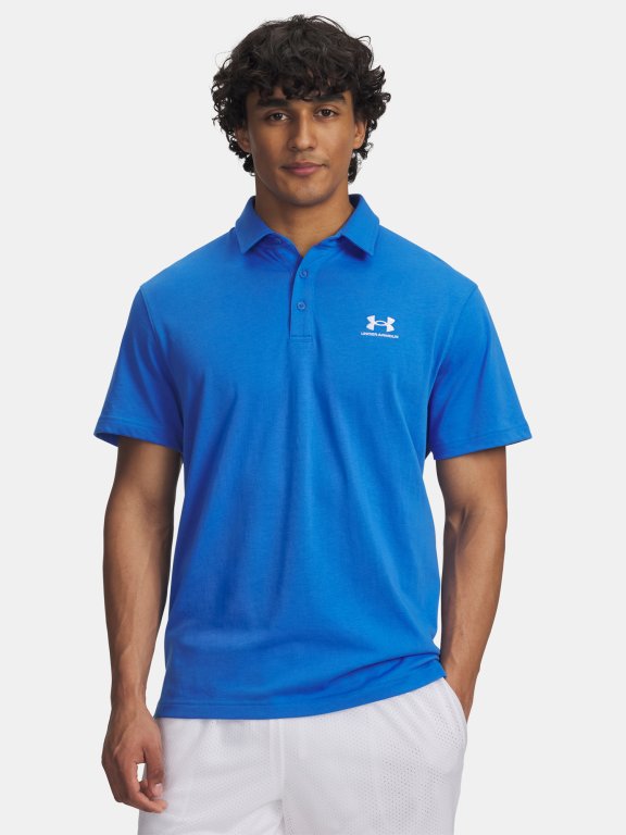 Футболка Under Armour Icon Polo Man Blue