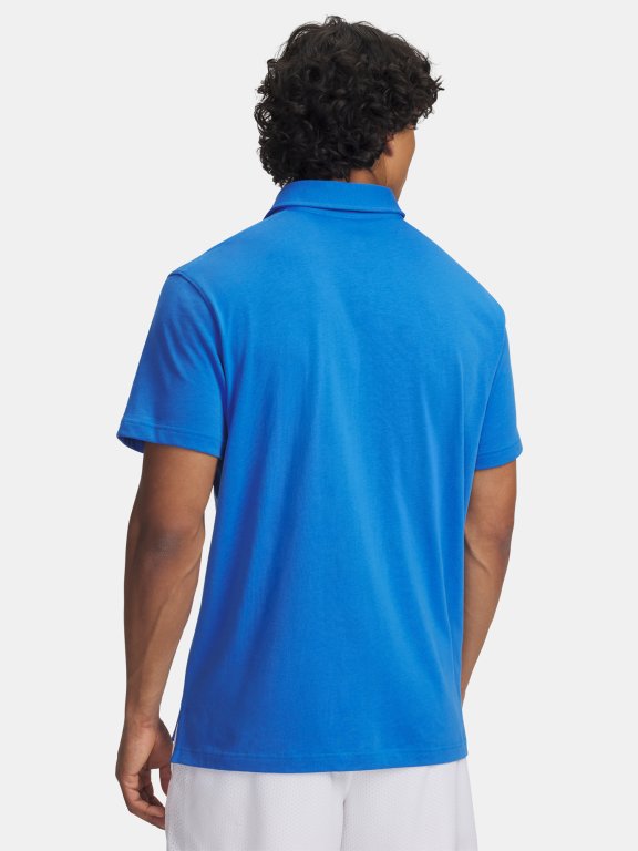 Футболка Under Armour Icon Polo Man Blue