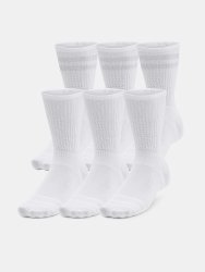 Шкарпетки Under Armour Essential 6Pk Crew Uni White