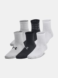 Ponožky Under Armour Essential 6Pk Qtr Jr Black
