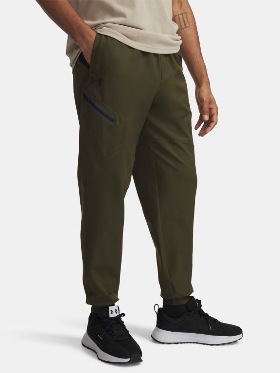 Штани Under Armour Unstoppable Woven Jogger Man зелені