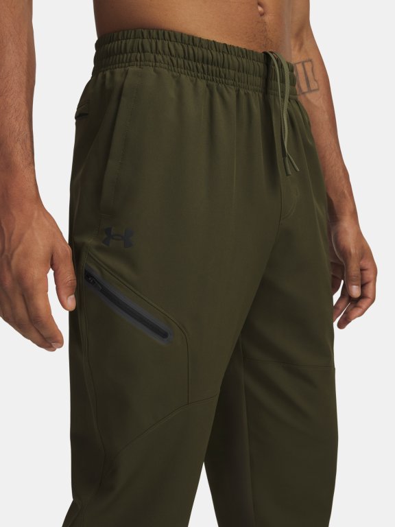 Штани Under Armour Unstoppable Woven Jogger Man зелені