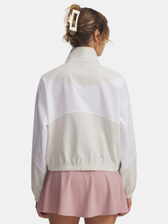 Bunda Under Armour Rival Woven Jacket Wmn White