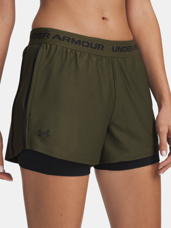 Шорти Under Armour Tech Play Up 2In1 зелені