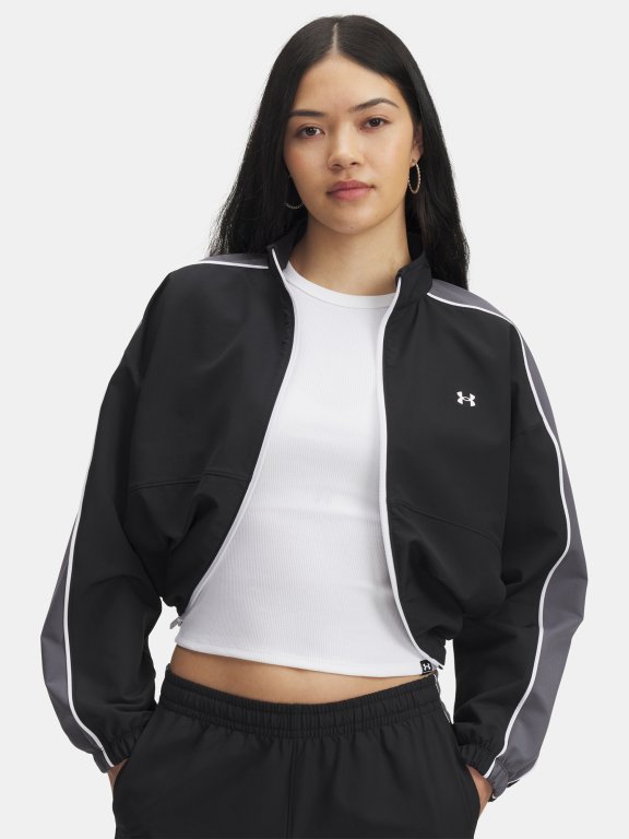 Bunda Under Armour Rival Swoven Jacket Wmn Black