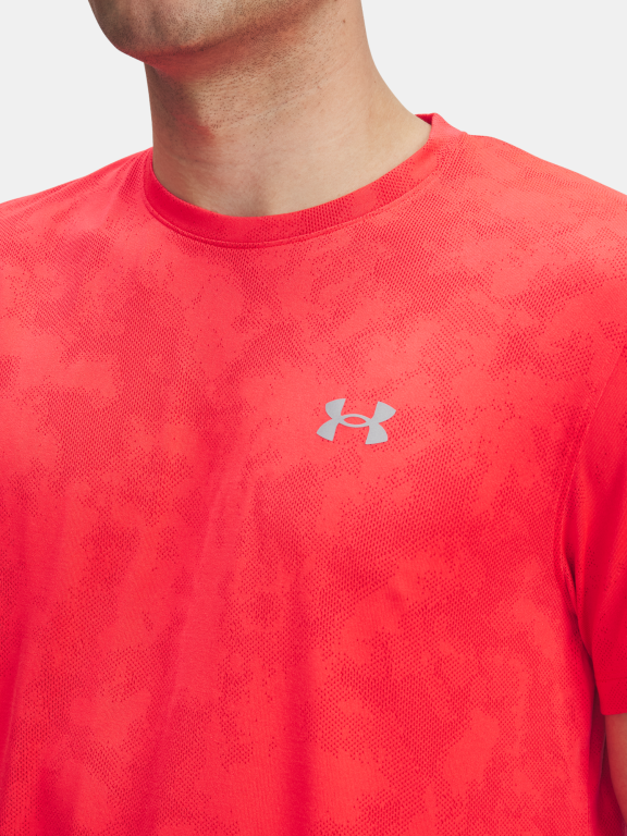Футболка Under Armour Launch Camo SS Man Red