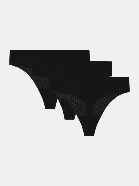 Стрінги Under Armour Pure Stretch Mesh Thongs - 3Pk Wmn