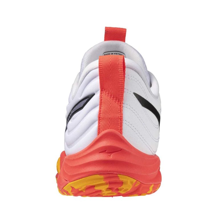 Кросівки Mizuno Wave Momentum Elite - біло/помаранчеві
