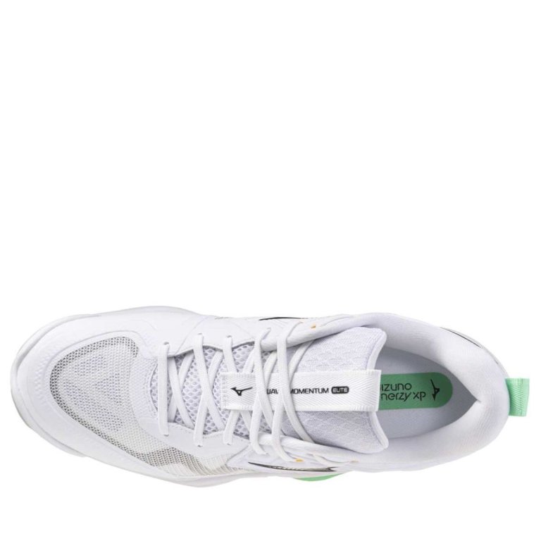 Кросівки Mizuno Wave Momentum Elite - біло/зелені