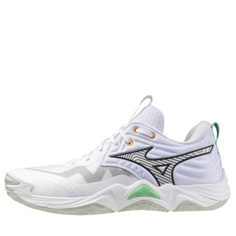 Кросівки Mizuno Wave Momentum Elite - біло/зелені