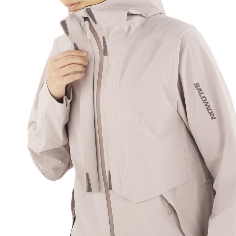 Куртка Salomon Outerpath Pro 2.5L Jkt W - світло-рожева