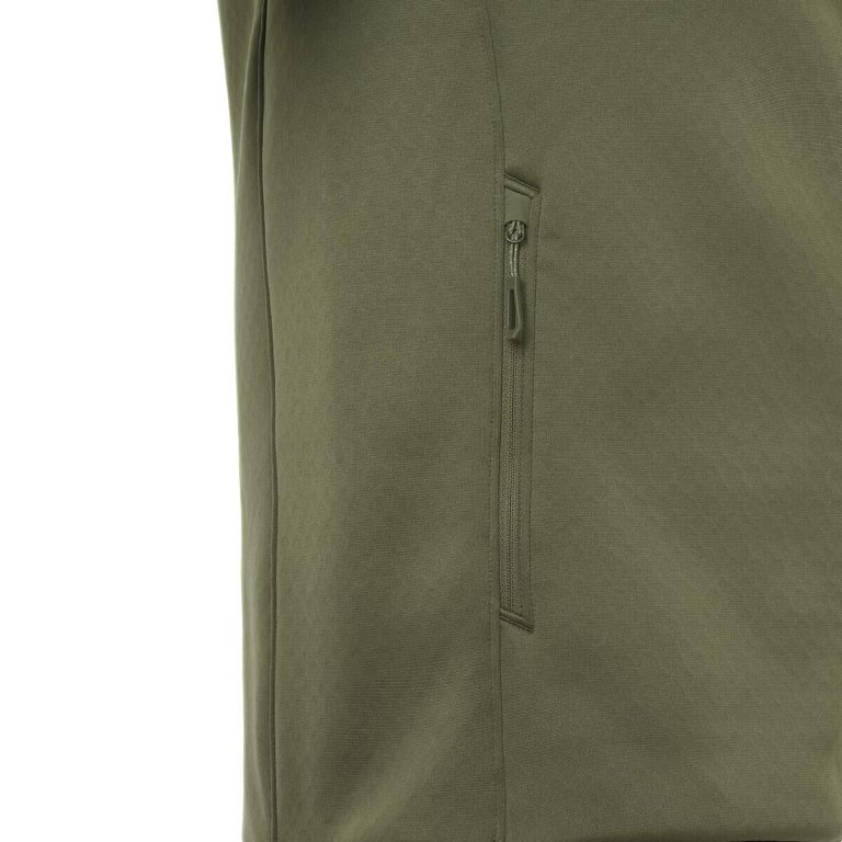 Кофта Salomon Outline Warm Fleece FZ M - зелена