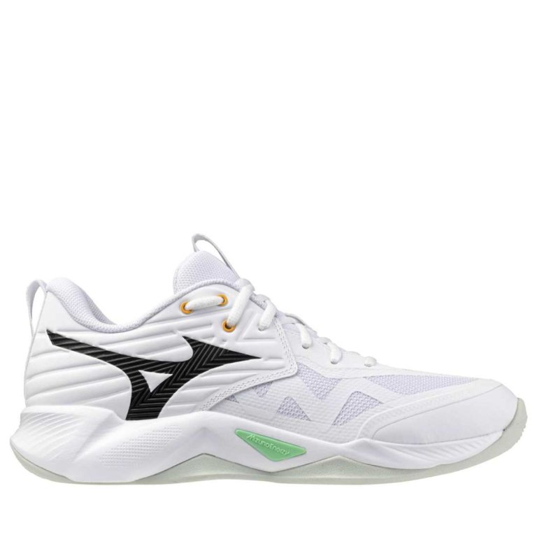 Кросівки Mizuno Wave Momentum Pro - біло/чорні