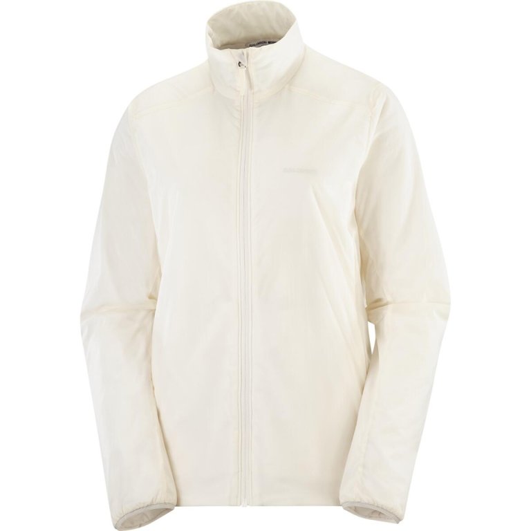 Bunda Salomon Mountain Flex Jkt W - bílá